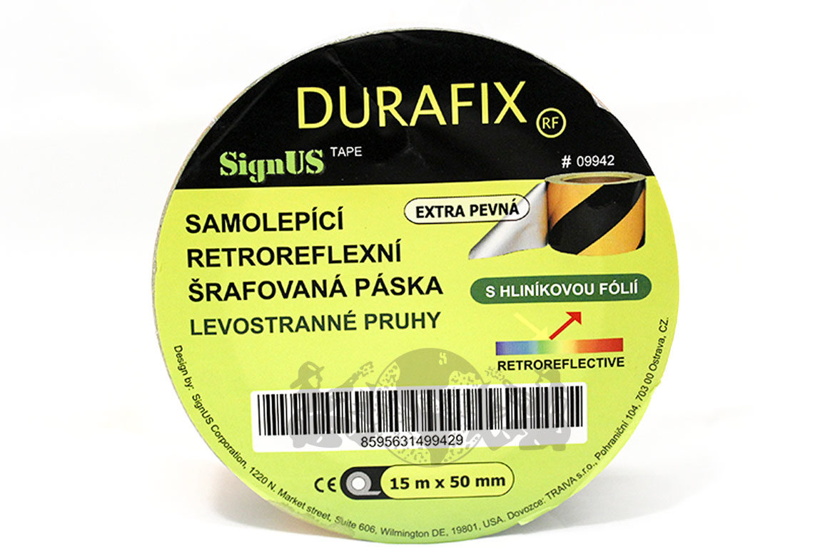 Samolepící-páska-reflexní-žlutočerná